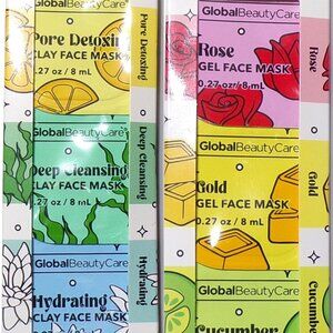Global Beauty Care Clay & Gel Face Masks